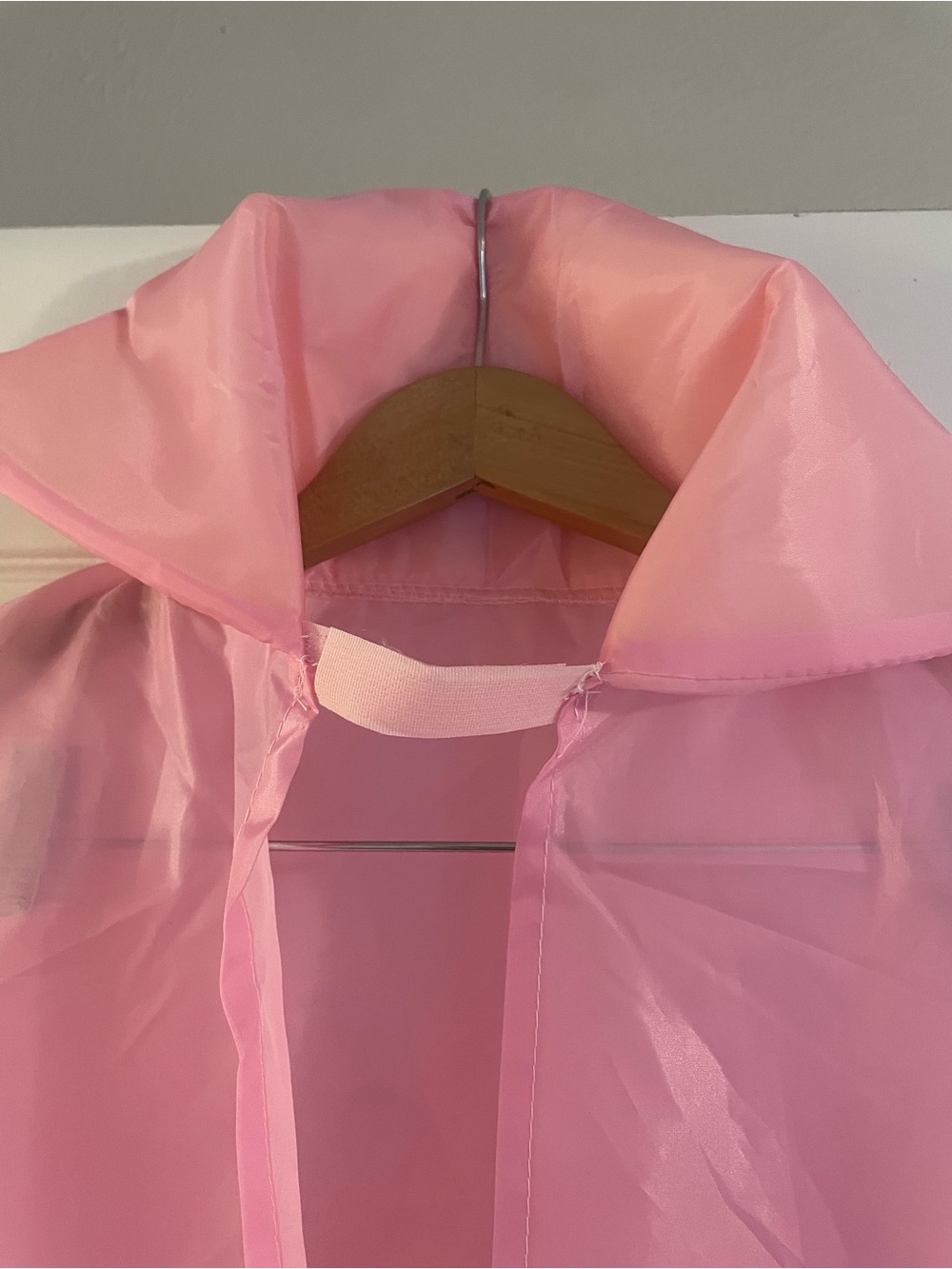 Pink Cape with Collar Costume Attire